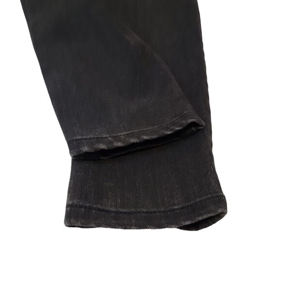 Maurices Jeans Womans Medium Black Limitless Jegging Stretch Denim Button Fly - Picture 6 of 8